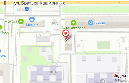 Агентство недвижимости Альфа в Калининском районе на карте