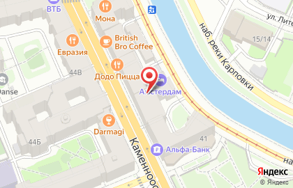 Smile на Каменноостровском проспекте на карте