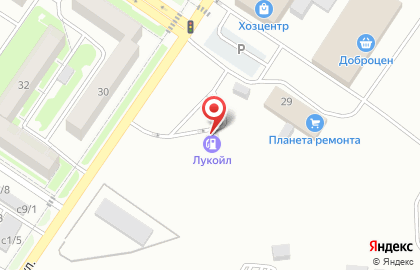 Лукойл в Кемерово на карте