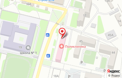Поликлиника детская Тамбовская центральная районная больница в Северном микрорайоне на карте