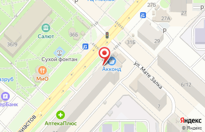 Магазин рыболовных товаров на улице Энтузиастов на карте