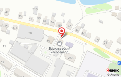 ОАО Васильевский хлебозавод на карте