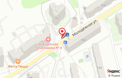 Булкин дом на Молодёжной улице на карте