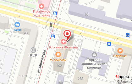 ОТП банк, АО в Кировском районе на карте