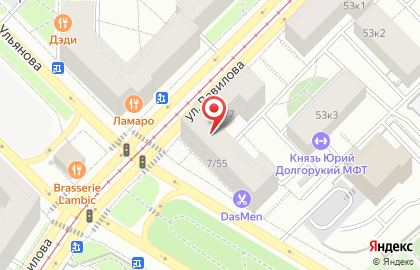 Carlo Pazolini на улице Дмитрия Ульянова на карте
