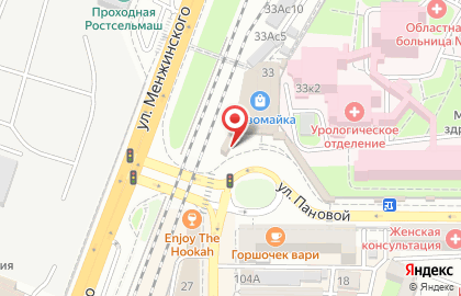 Магазин фастфудной продукции на проспекте Сельмаш на карте
