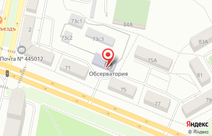 Специализированная гидрометеорологическая обсерватория на карте