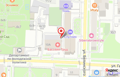 Электромонтаж на улице Герцена на карте