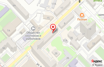 Компания Беркут в Центральном районе на карте