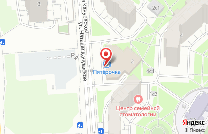 Магазин Бавария №1 на улице Наташи Качуевской на карте
