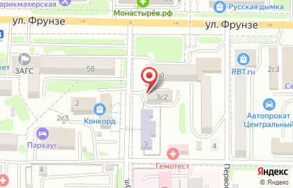 Сервисный центр DNS на Партизанской улице на карте