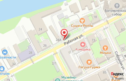 Магазин в Москве на карте