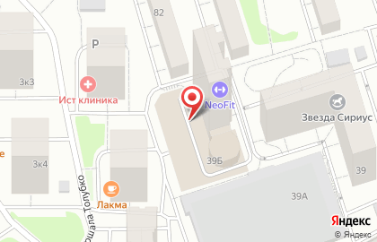 Служба доставки Sushi Odi на карте