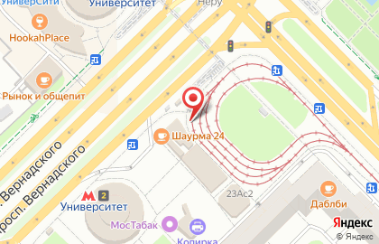 Магазин цветов в Москве на карте