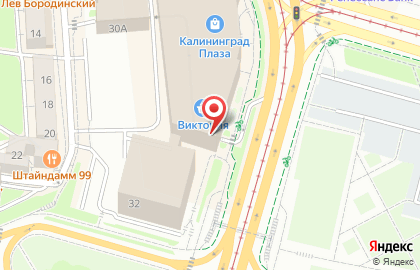 Кафе-пастерия Bravo Italia в Калининграде на карте
