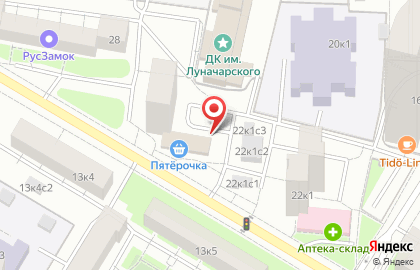 АЭНКОМ на Ботаническом саду на карте