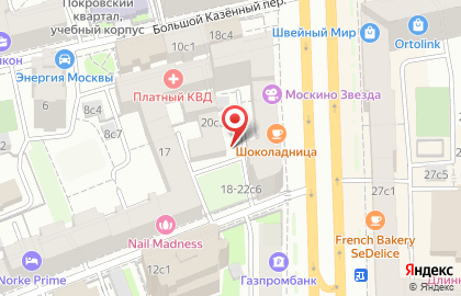Студия Депилятория на метро Маяковская на карте