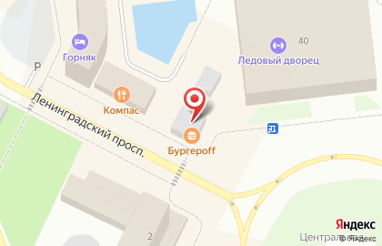 Кекс на Ленинградском проспекте на карте