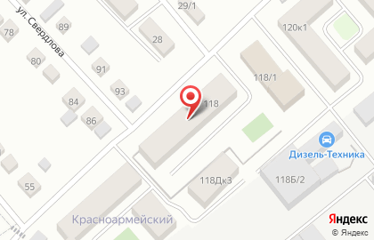 Компания по порошковой окраске Стройтехинвест на Красноармейской улице на карте