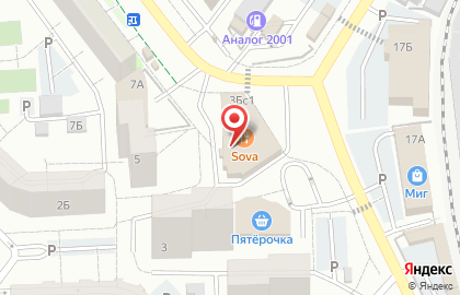 Пивной Дом на улице Гудкова на карте