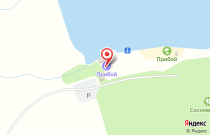 База отдыха Прибой в Кемерово на карте