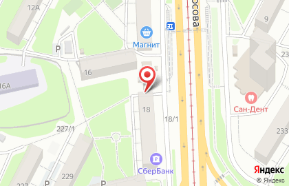 Торговая компания Техностиль на улице Александра Матросова, 16е на карте