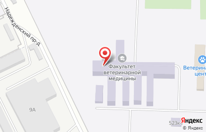 Ставропольский государственный аграрный университет на улице Серова на карте