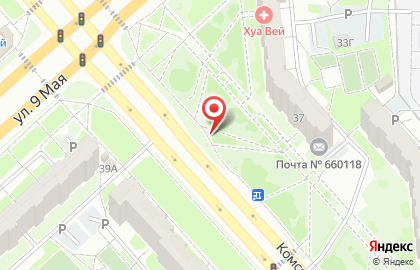 Рекламные щиты (6*3), Советский район, Ориентир-М на улице 9 Мая на карте
