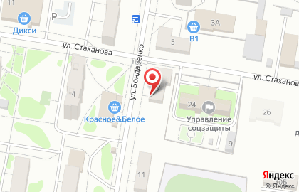 Продуктовый магазин в Москве на карте