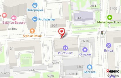 Школа иностранных языков BKC Inernational House на метро Семёновская на карте