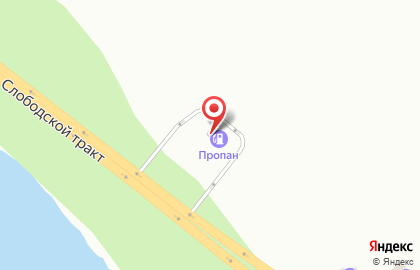 АГЗС в Кирове на карте