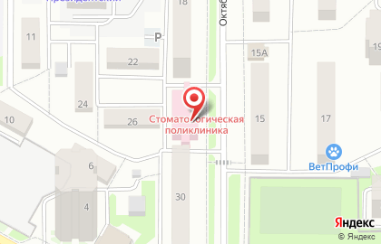Столичные аптеки на Октябрьской улице на карте