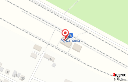 Муратовка, железнодорожная станция на карте