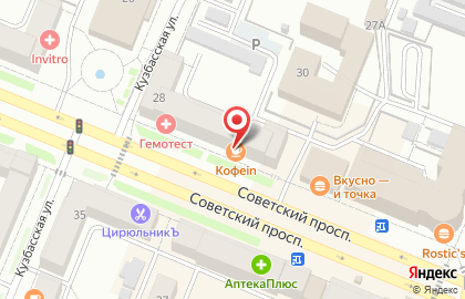 Студия авторской флористики Ваниль на Советском проспекте на карте
