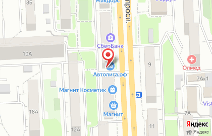 Оптово-розничная фирма Автолига74.рф на карте