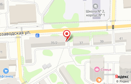 Салон красоты Клеопатра на Хлебозаводской улице на карте