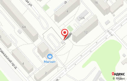 Автостоянка в Саратове на карте
