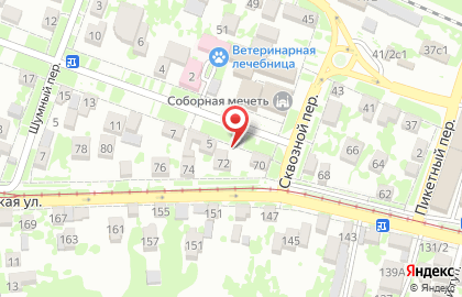 Шиномонтажная мастерская на улице 50 лет ВЛКСМ на карте