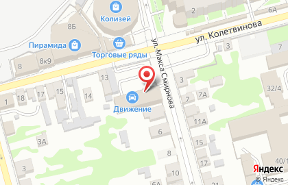 Центр обучения и найма водителей iTaxi на карте