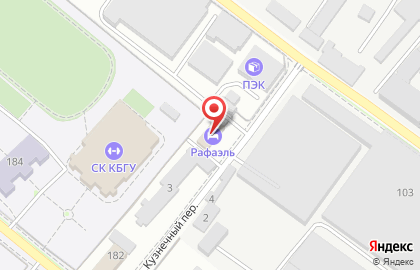 Транспортная компания ПЭК в Кузнечном переулке на карте
