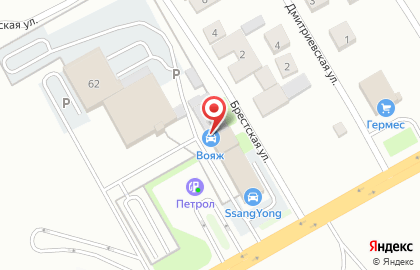 Автомойка в Оренбурге на карте