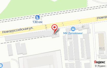 Автосервис Техник на Новороссийской улице на карте