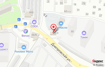 GMT на улице Тухачевского на карте