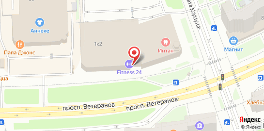 Ветеринарный центр Белый Бим в Кировском районе на карте