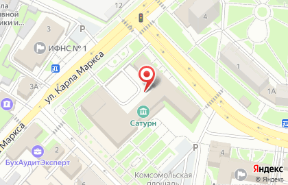 Ми-ля на карте