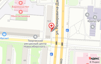 Магазин Ортопедия для всех на улице Немировича-Данченко на карте