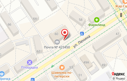 Магазин ЗООмаг на улице Ленина на карте