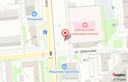 Магазин по продаже мясной продукции на площади Карла Маркса на карте