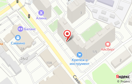Компания по продаже товаров для шитья и рукоделия Петелька на карте