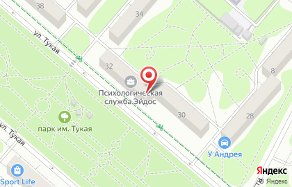 Центр психолого-педагогической помощи детям и молодежи Эйдос на карте